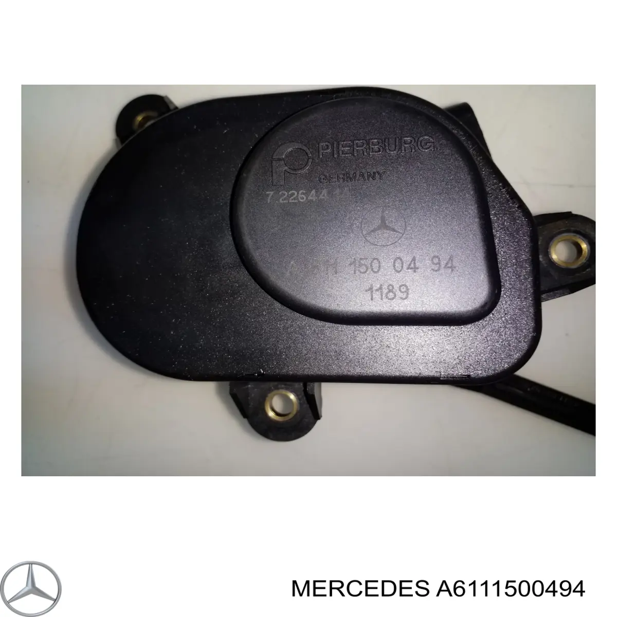 Compre A6111500494 Mercedes Válvula (atuador) de acionamento das comportas de tubo coletor de admissão