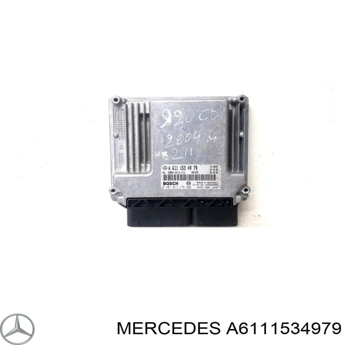 646150079180 Mercedes Módulo de direção (Centralina eletrônica) de motor