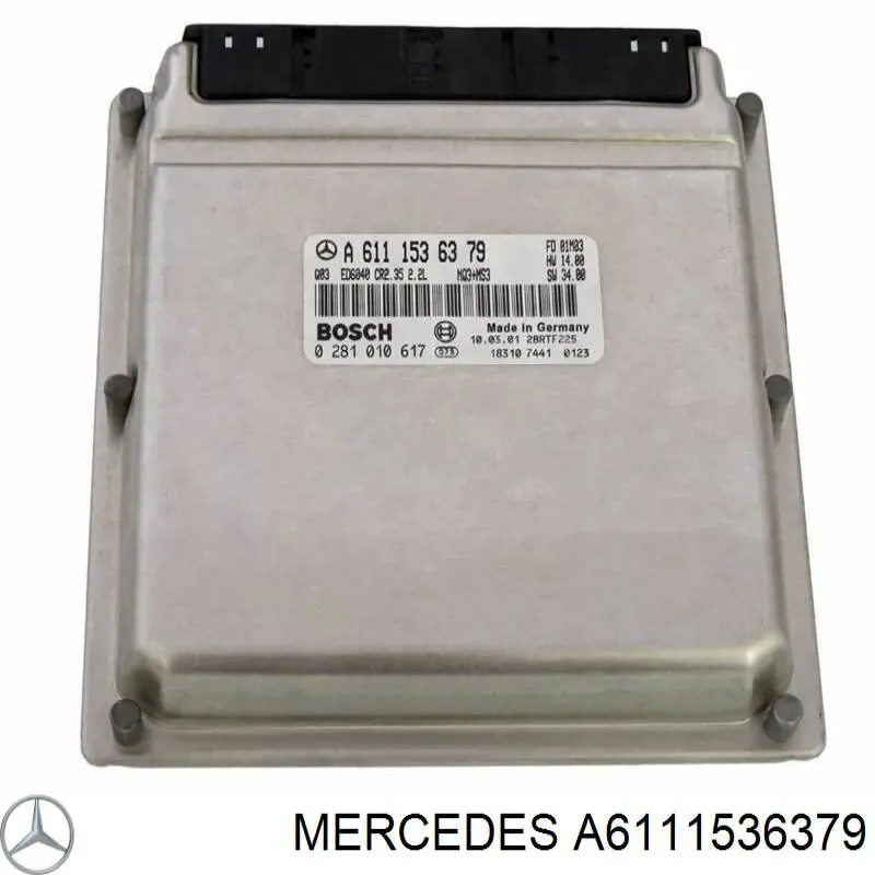 A6111536379 Mercedes Módulo de direção (Centralina eletrônica) de motor