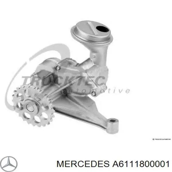 Bomba de óleo Mercedes A6111800001 preço, a partir de 42,64 USD