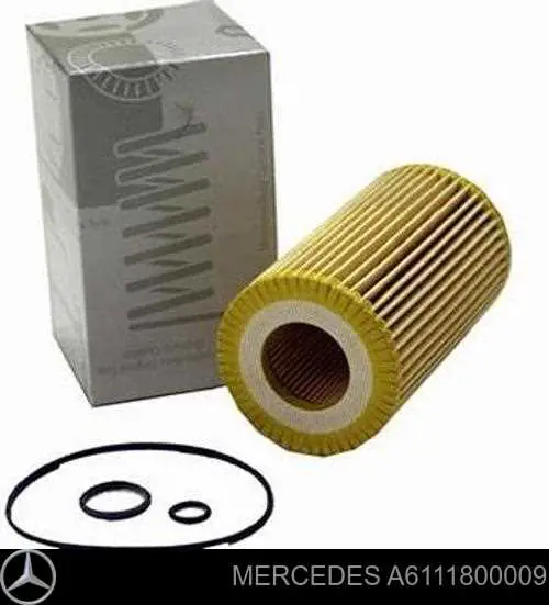 A6111800009 Mercedes Filtro de óleo