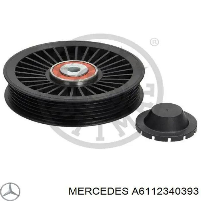 A6112340393 Mercedes Rolo parasita da correia de transmissão