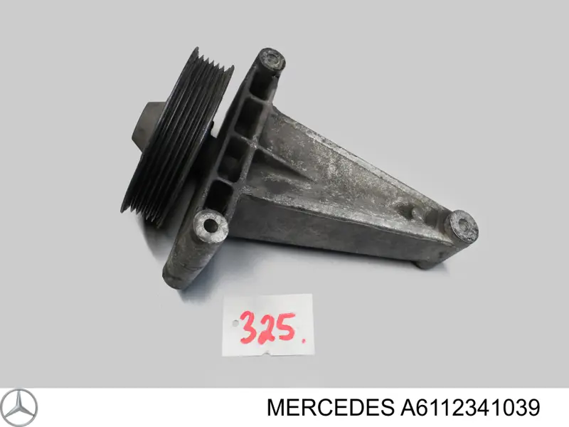 A6112341039 Mercedes Consola do rolo parasita da correia de transmissão