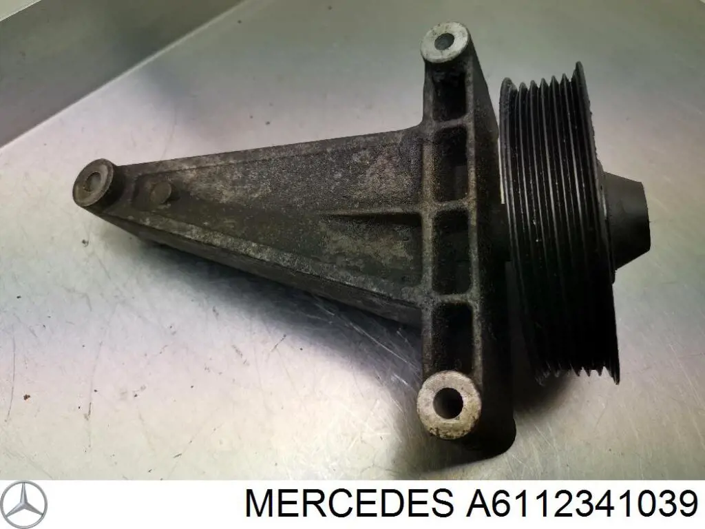 Consola do rolo parasita da correia de transmissão A6112341039 Mercedes