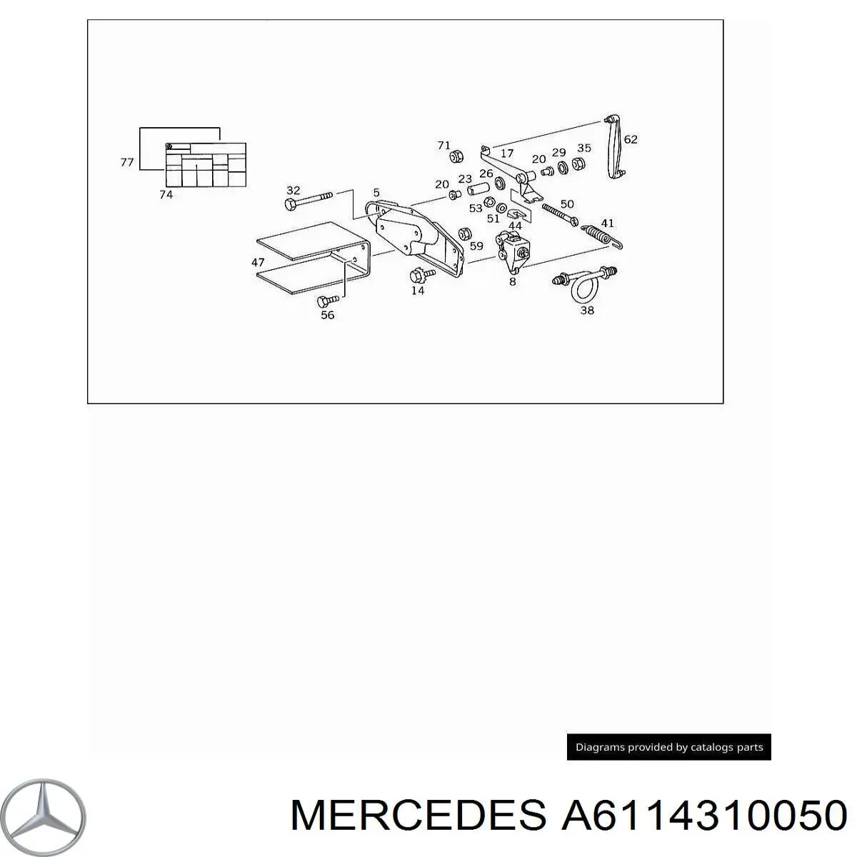 A6114310050 Mercedes 