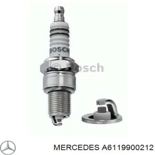 A1129900012 Mercedes Parafuso de reguladora de tensão da correia de transmissão