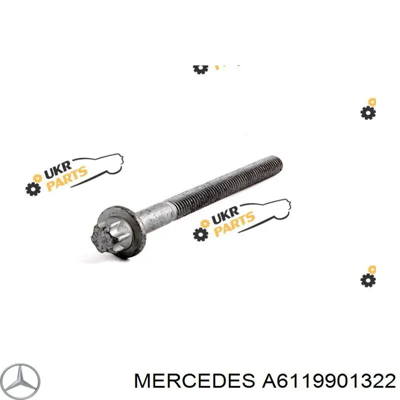 Compre A6119901322 Mercedes Parafuso de cabeça de motor (CBC)