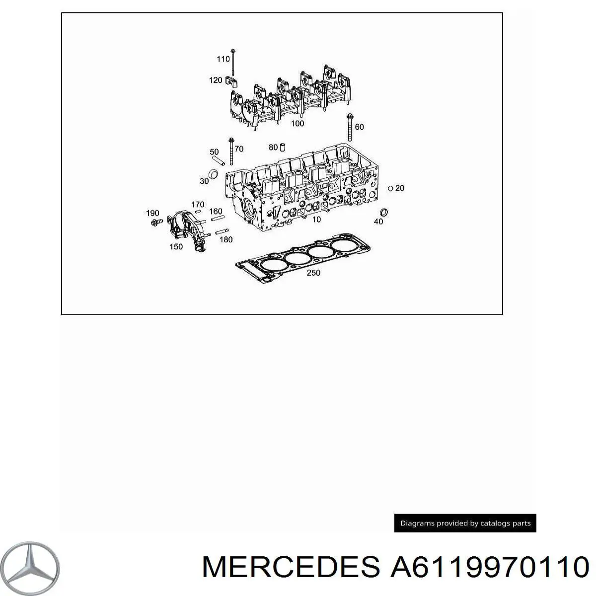  Mercedes A6119970110 preço, a partir de 6,12 USD