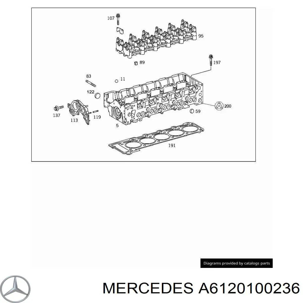 6120100236 Mercedes 