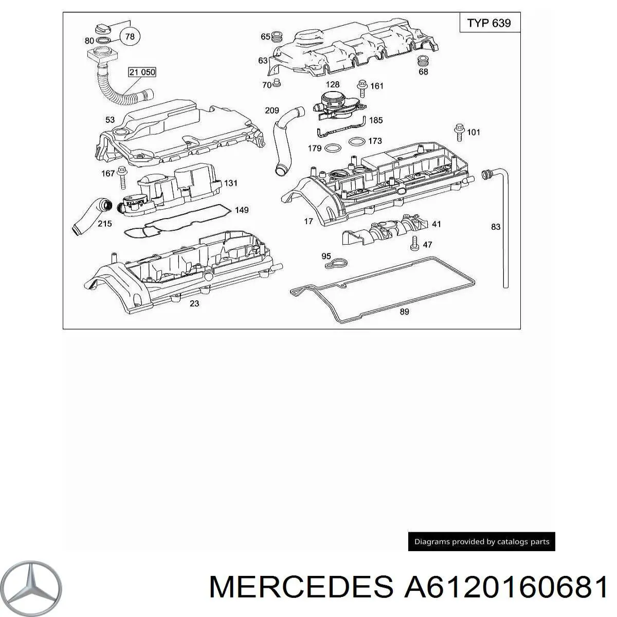  Mercedes A6120160681 preço, a partir de 59,78 USD