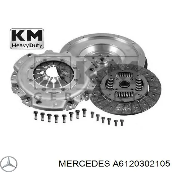 Compre A6120302105 Mercedes Volante de motor