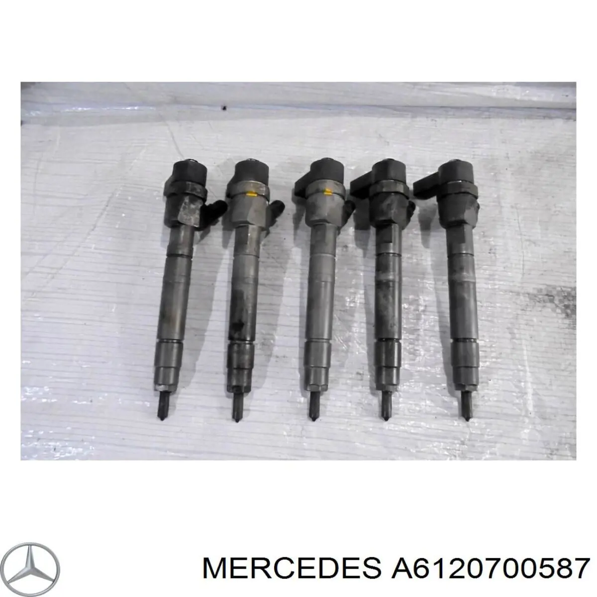 A6120700587 Mercedes Injetor de injeção de combustível