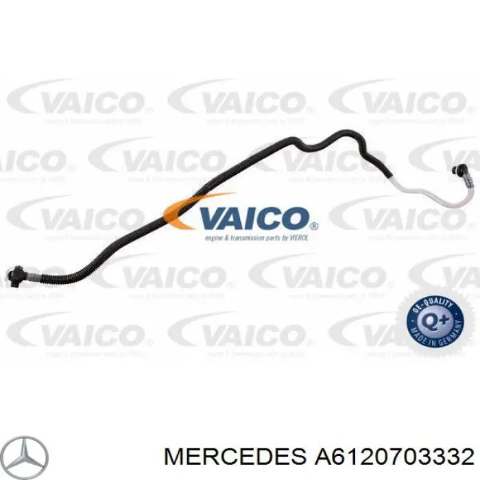Tubo de combustível de retorno desde a Bomba de Combustível de Pressão Alta até o filtro Mercedes 6120703332 preço, a partir de 28,22 USD