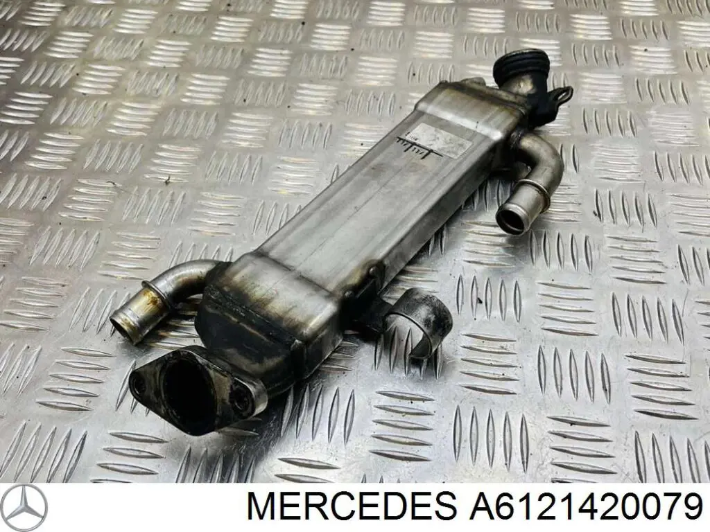 Radiador do sistema EGR de recirculação dos gases de escape Mercedes A6121420077 preço, a partir de 93,64 USD