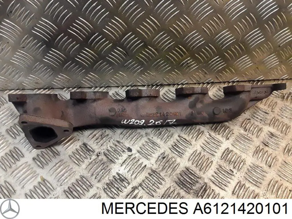 Tubo coletor de escape Mercedes A6121420101 preço, a partir de 104,04 USD