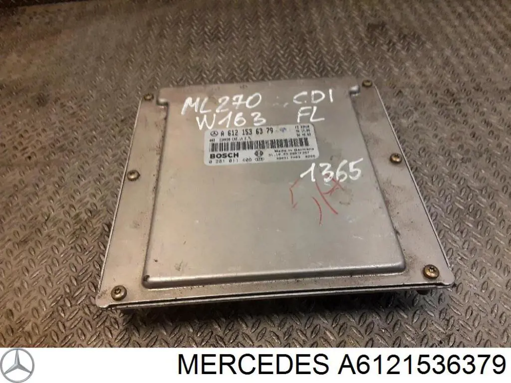 Módulo de direção (Centralina eletrônica) de motor Mercedes A6121536379 preço, a partir de 158,34 USD