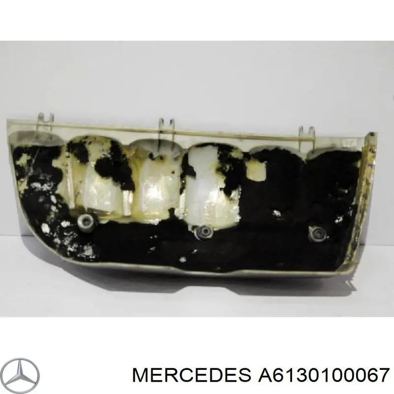 A6130100067 Mercedes Tampa de motor decorativa