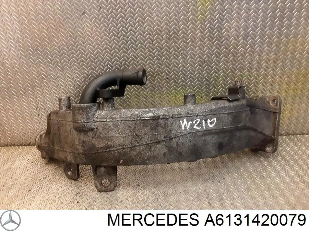 A6131420079 Mercedes Radiador do sistema EGR de recirculação dos gases de escape