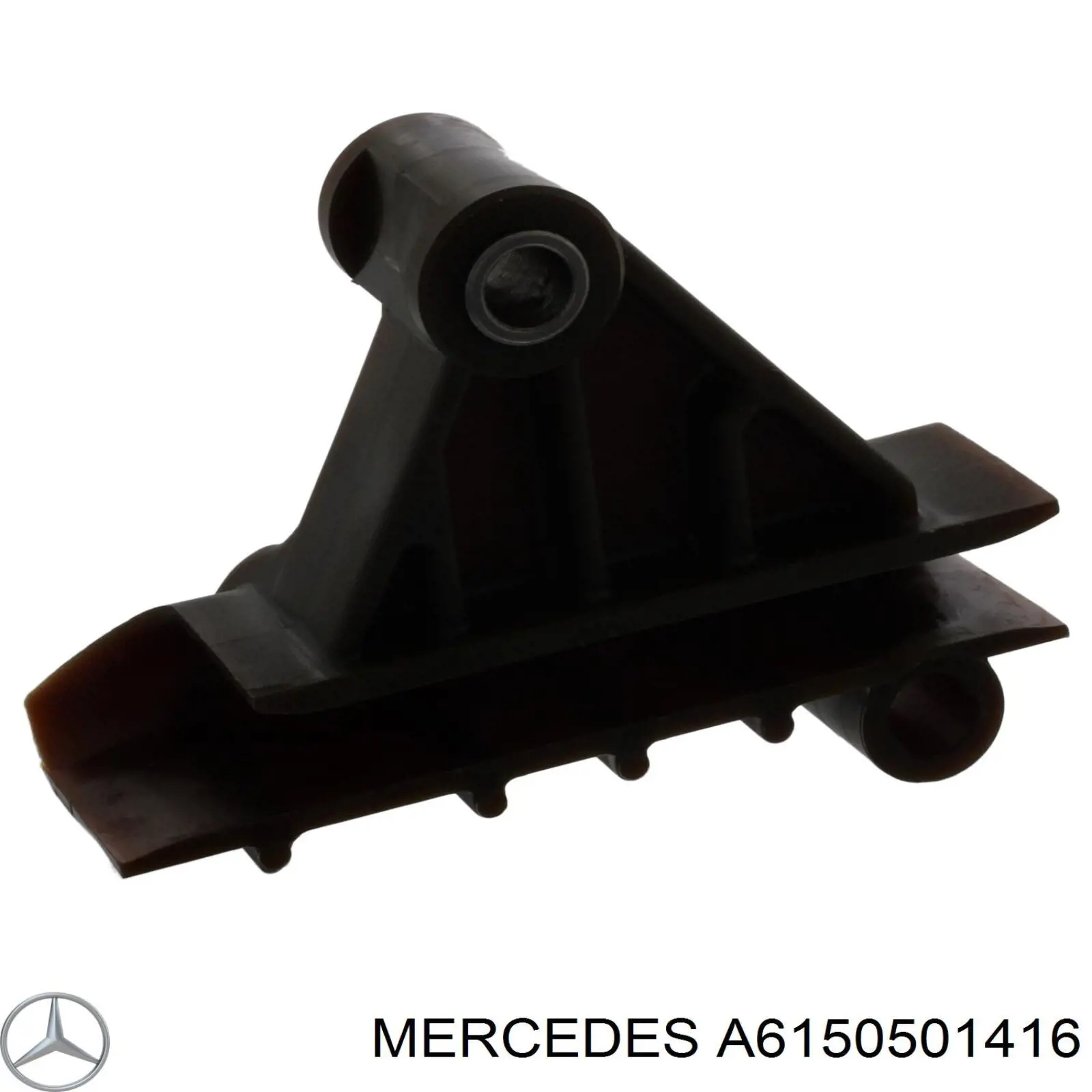 Compre A6150501416 Mercedes Amortecedor de cadeia do mecanismo de distribuição de gás, interno esquerdo