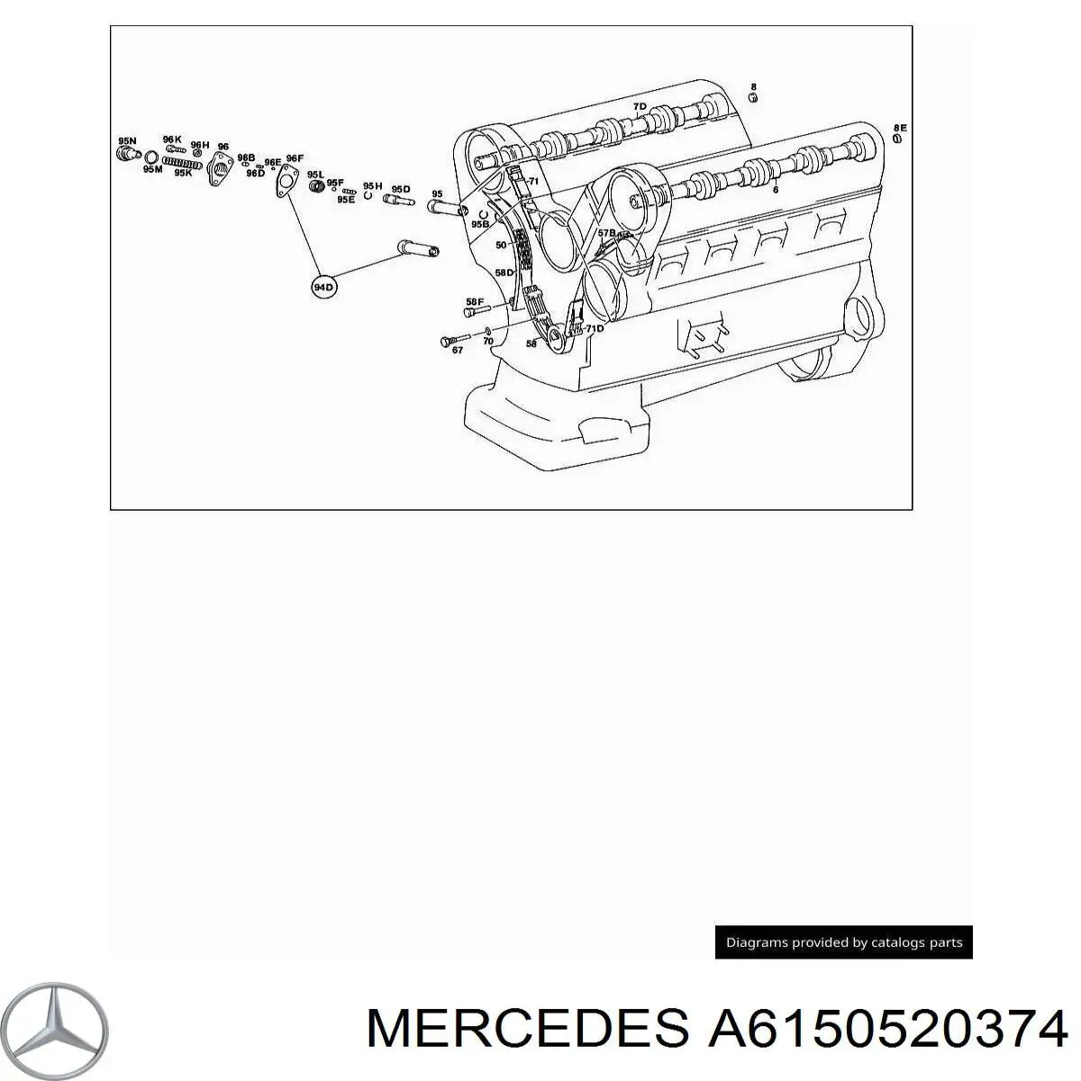  Mercedes A6150520374 preço, a partir de 38,24 USD