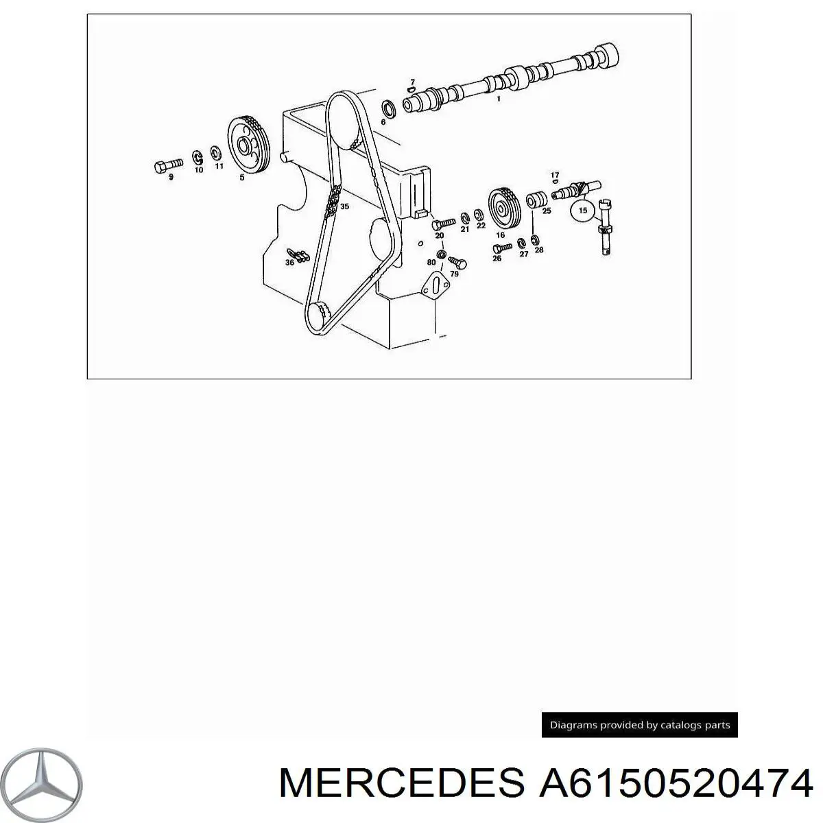 A6150520474 Mercedes 