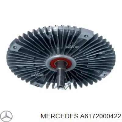 Acoplamento viscoso de ventilador de esfriamento A6172000422 Mercedes