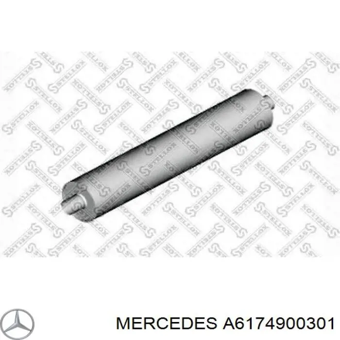 Silenciador, parte central e traseira Dinex 50360 preço, a partir de 164,34 USD