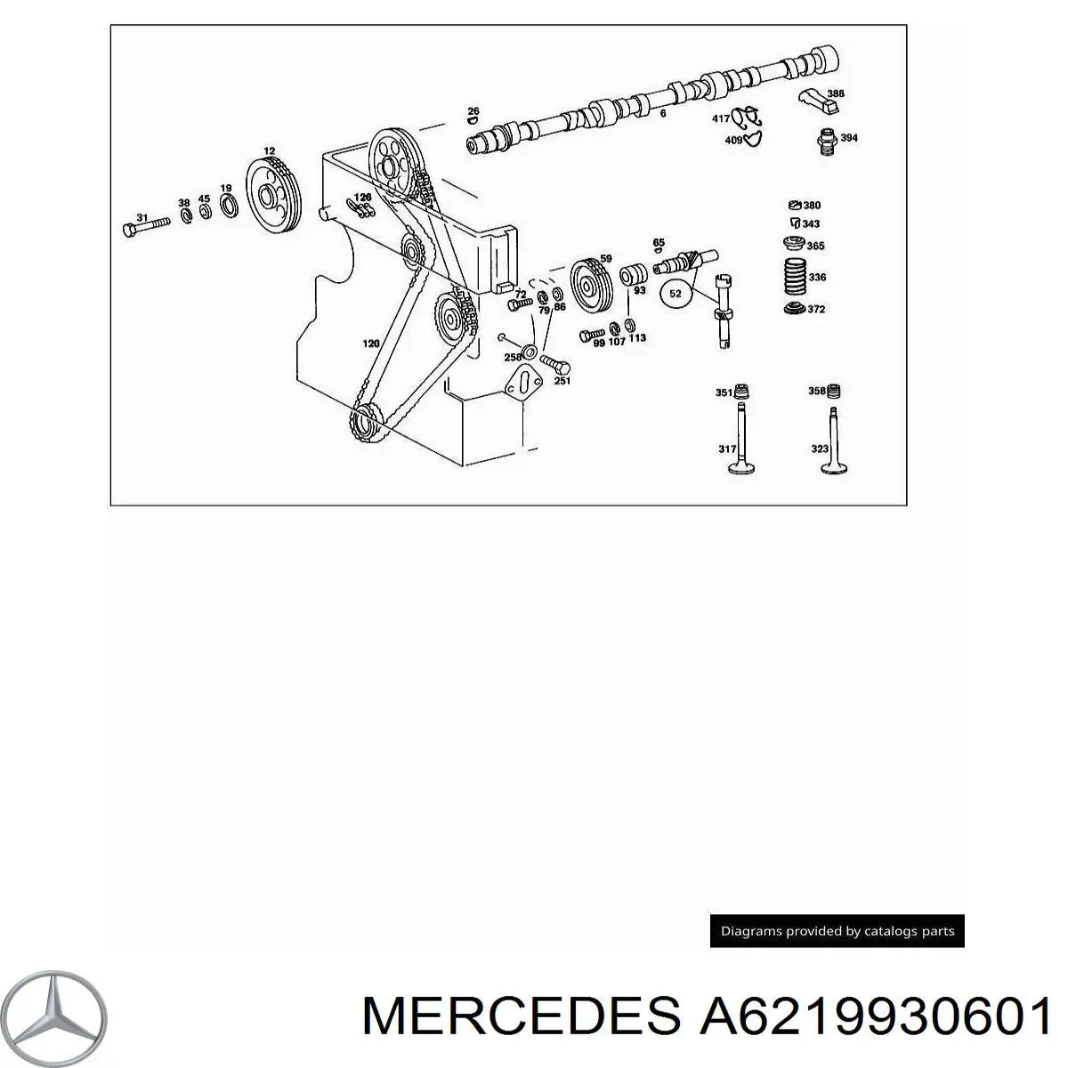 A6219930601 Mercedes 