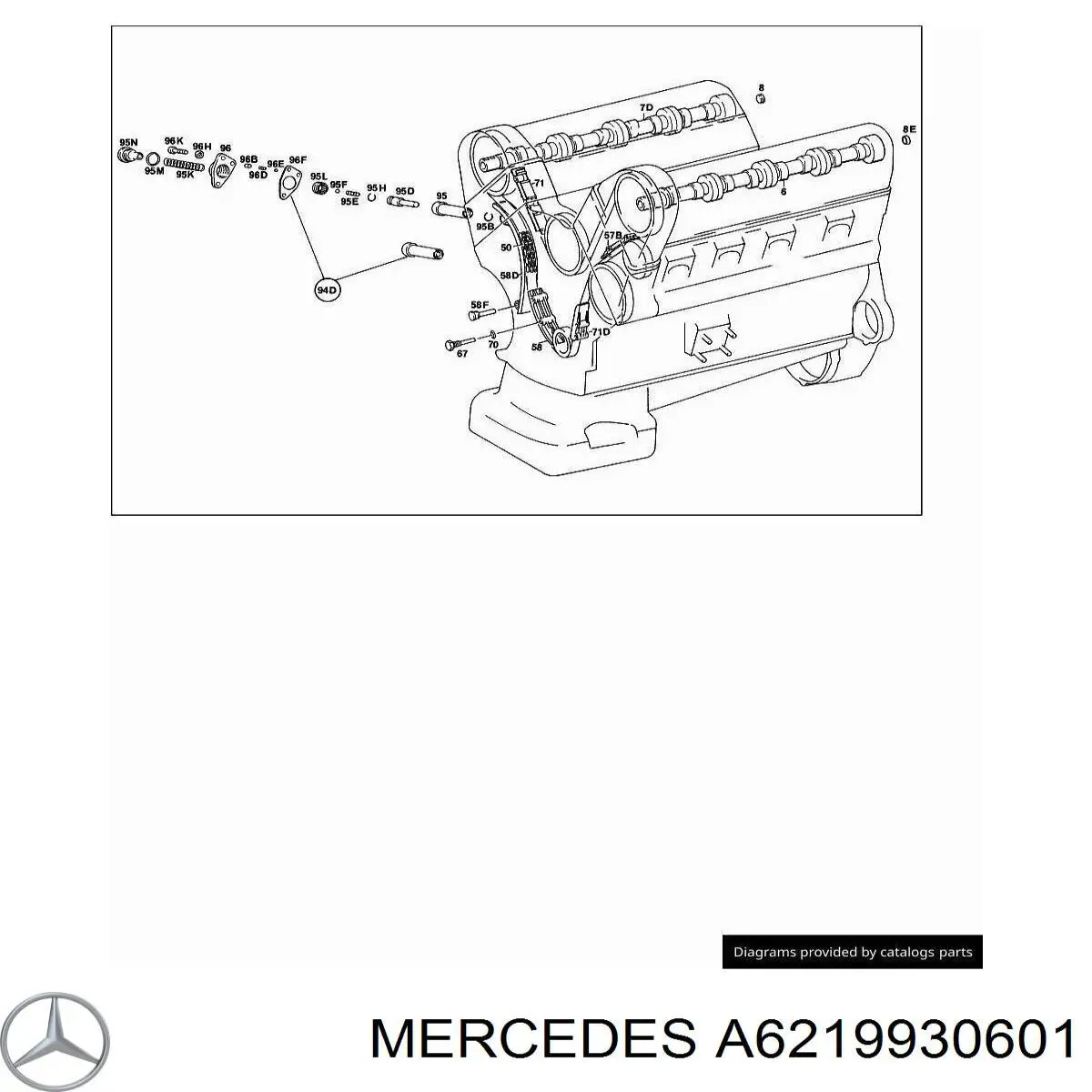  Mercedes A6219930601 preço, a partir de 7,81 USD