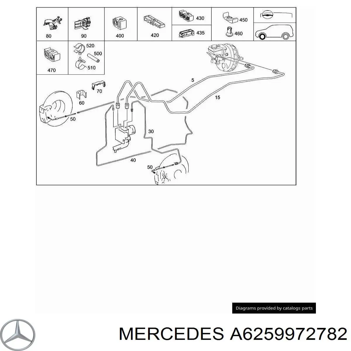 A6259972782 Mercedes 