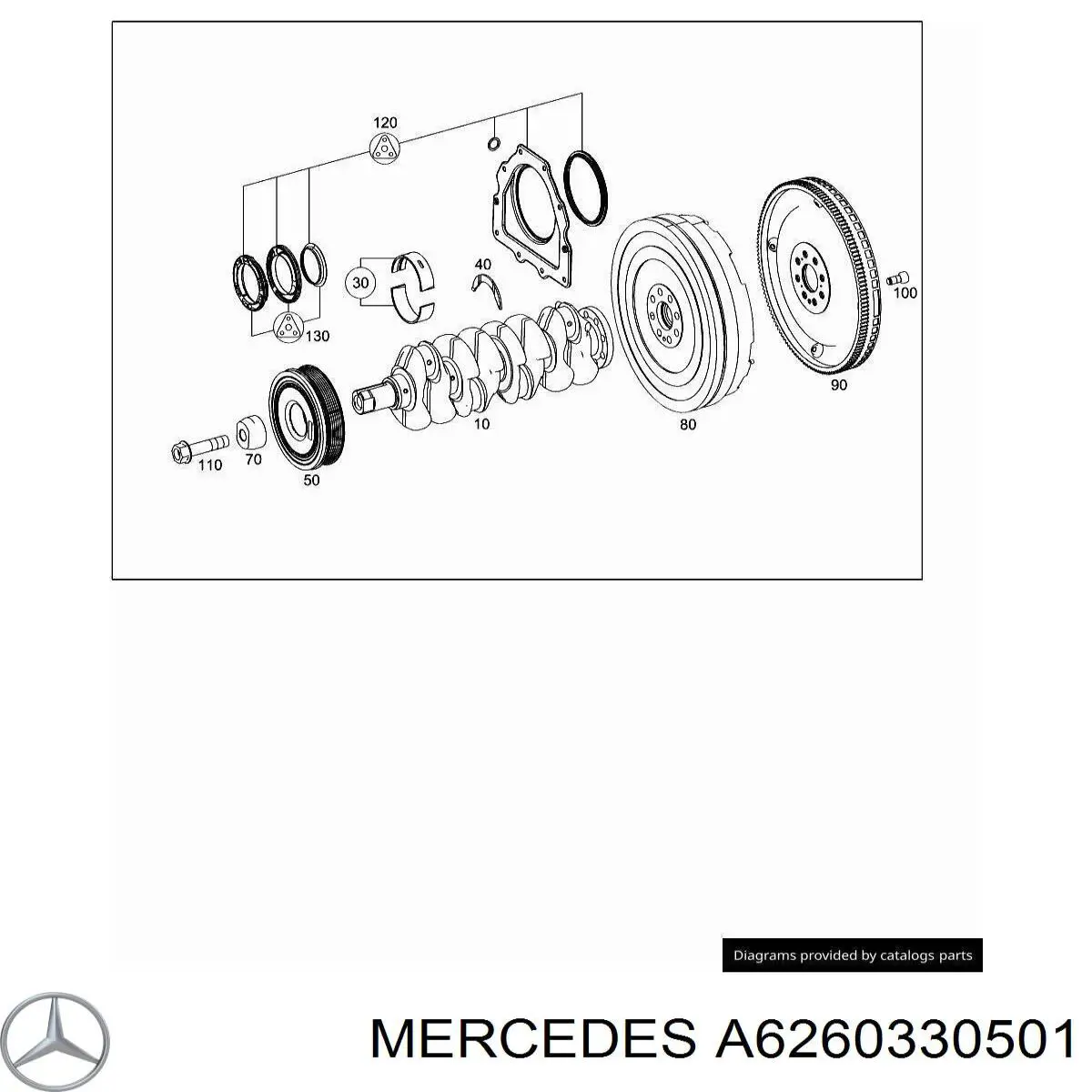 Folhas inseridas principais de cambota, kit, padrão (STD) Nissan/Infiniti 1211700Q0F preço, a partir de 29,40 USD