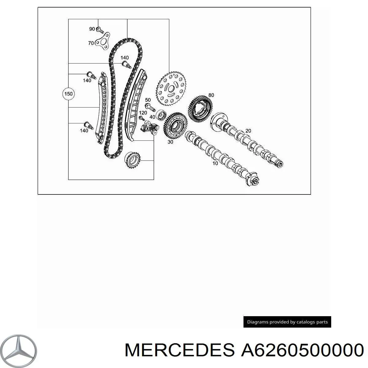 130011597R Renault (RVI) Árvore distribuidora de motor de admissão