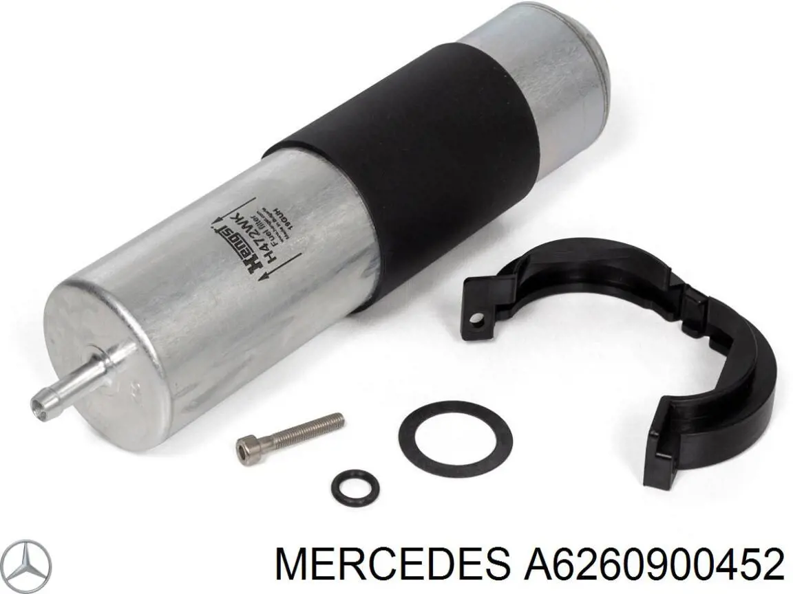 A6260900452 Mercedes Filtro de combustível
