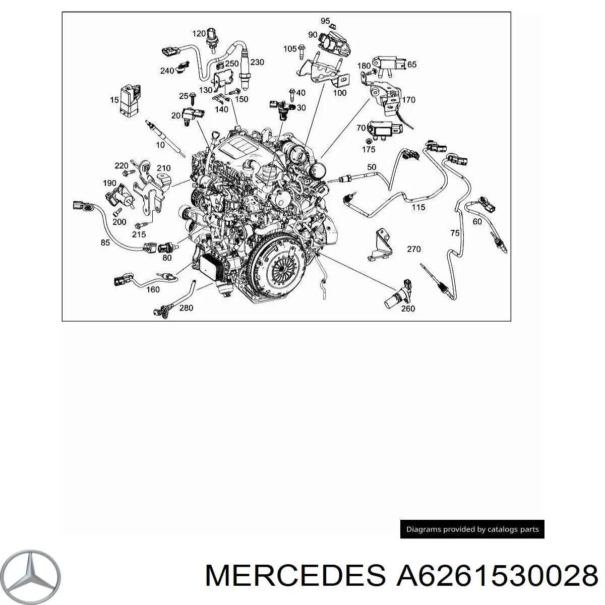  Mercedes A6071530028 preço, a partir de 92,74 USD