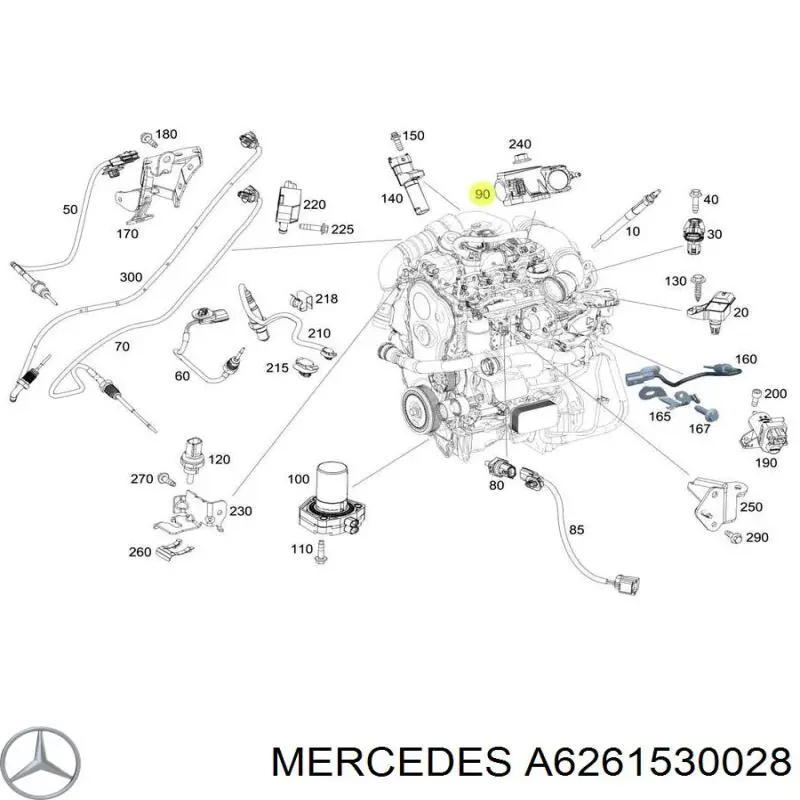 Compre A6071530028 Mercedes 
