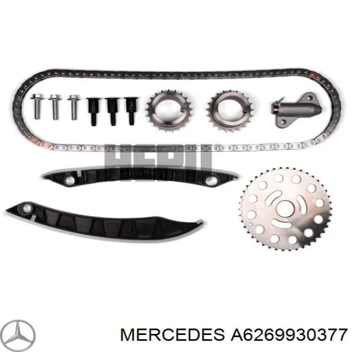 Cadeia do mecanismo de distribuição de gás, kit Mercedes A6269930377 preço, a partir de 198,72 USD