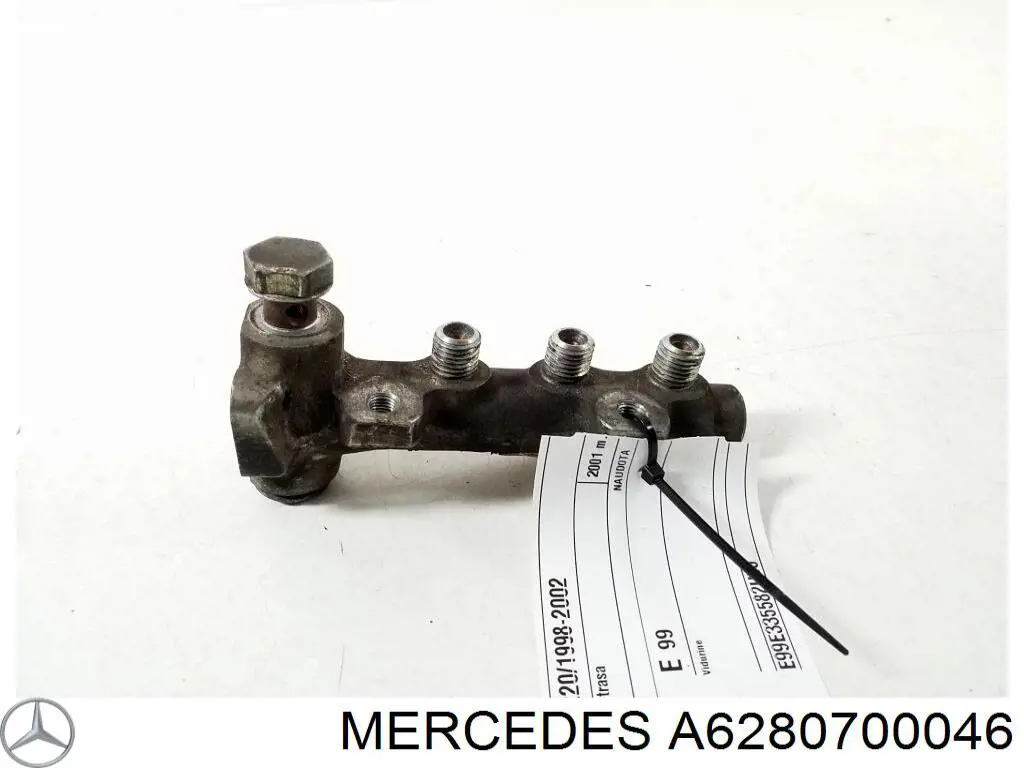 A6280700046 Mercedes Válvula de regulação de pressão (válvula de redução da Bomba de Combustível de Pressão Alta) Common-Rail-System