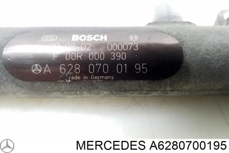 Distribuidor de combustível (rampa) esquerdo Mercedes A6280700195 preço, a partir de 78,45 USD