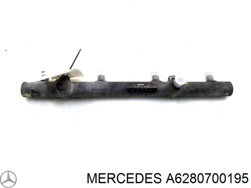 A6280700195 Mercedes Distribuidor de combustível (rampa) esquerdo