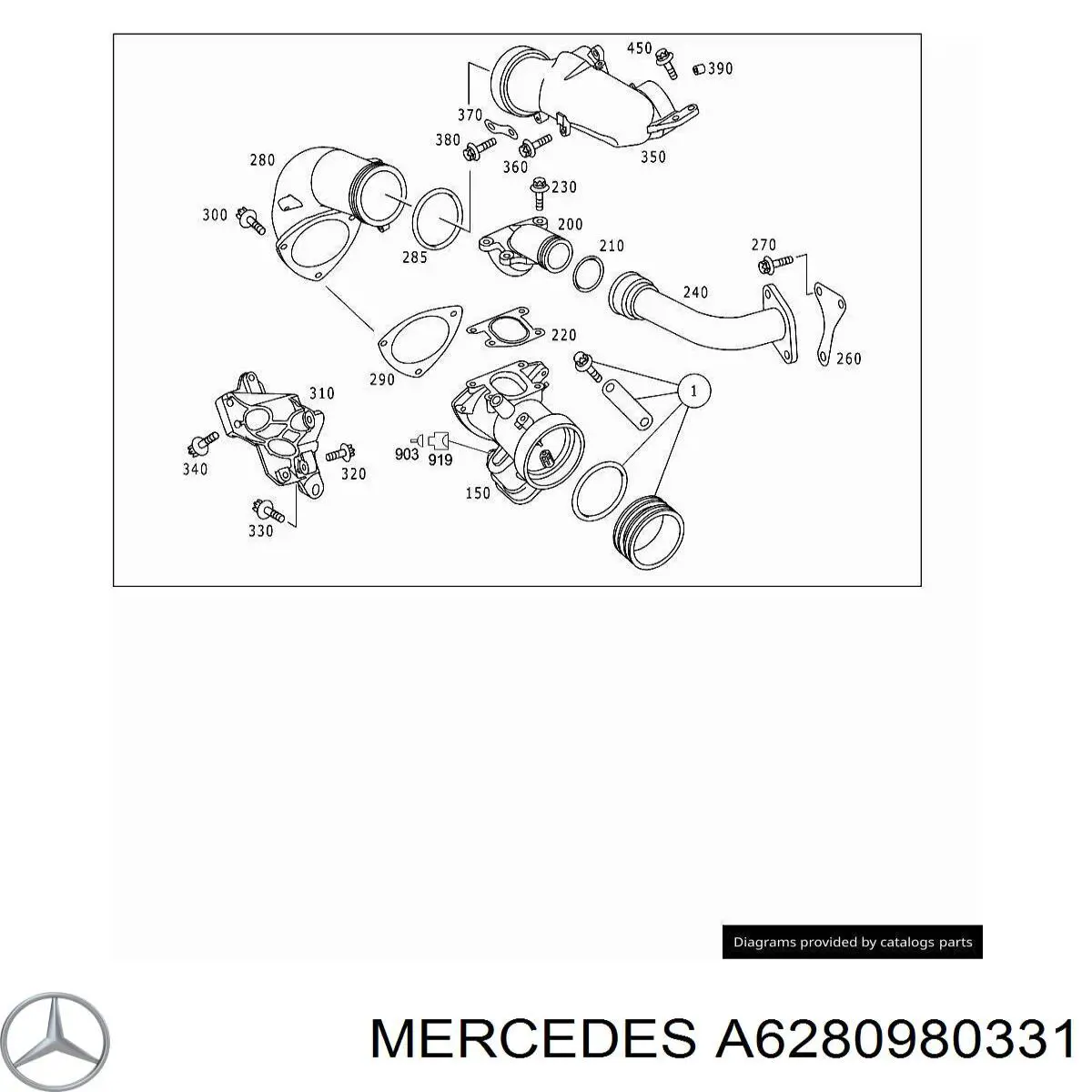  Mercedes A6280980331 preço, a partir de 40,14 USD