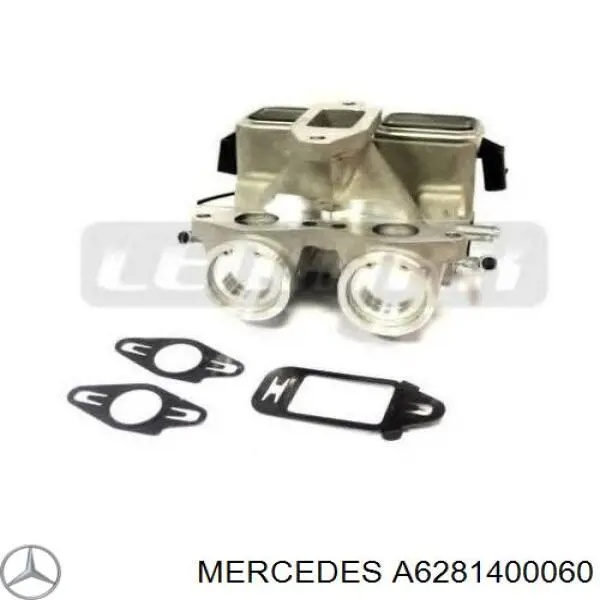 A6281400060 Mercedes Válvula EGR de recirculação dos gases