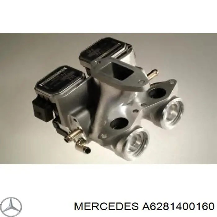 A6281400160 Mercedes Válvula EGR de recirculação dos gases
