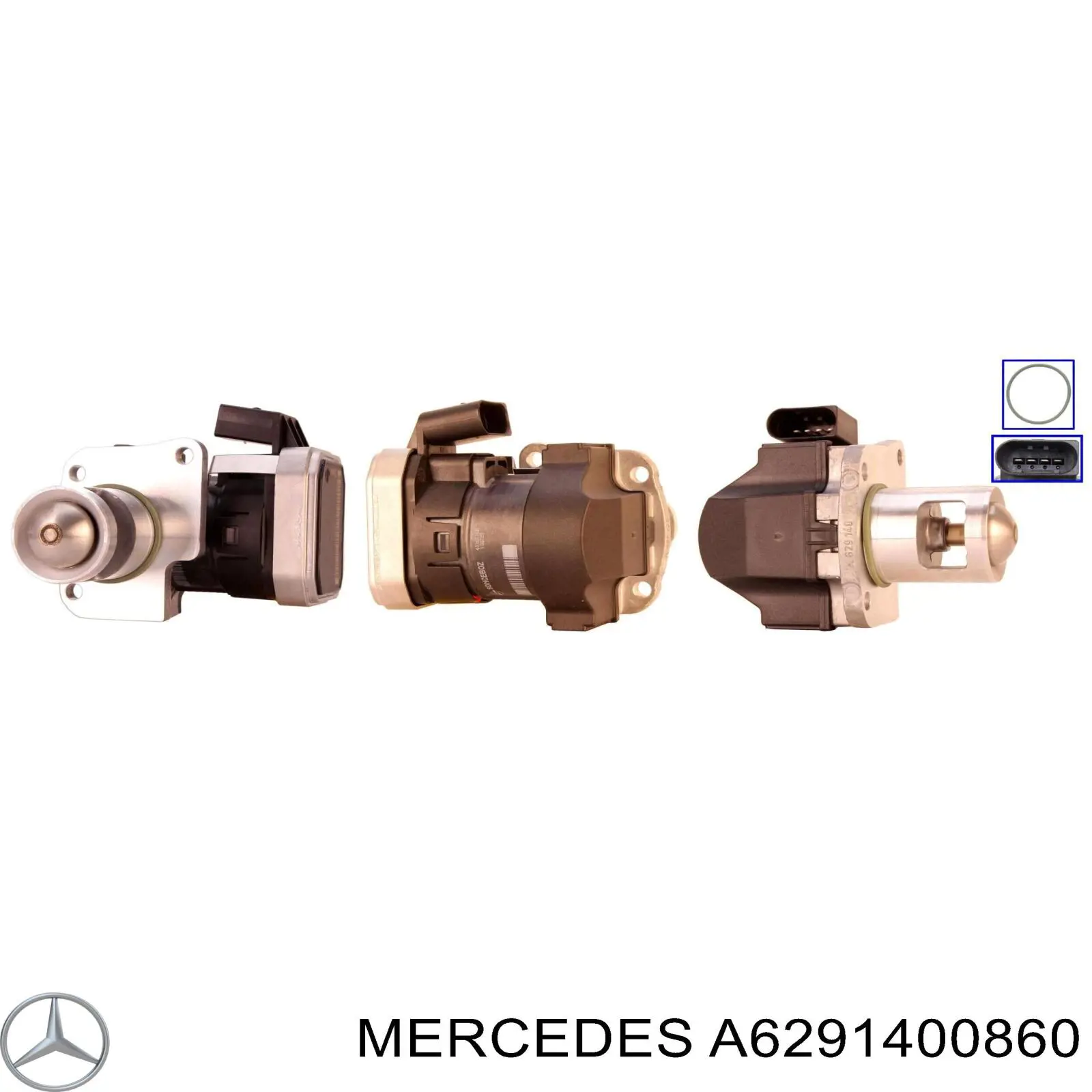 Compre A6291401560 Mercedes Válvula EGR de recirculação dos gases