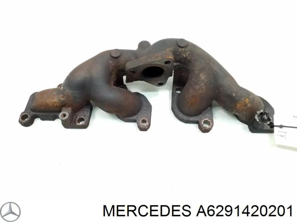 A6291420201 Mercedes Tubo coletor de escape direito