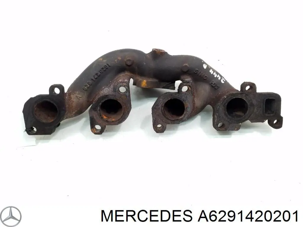 Tubo coletor de escape direito Mercedes A6291420201 preço, a partir de 94,27 USD