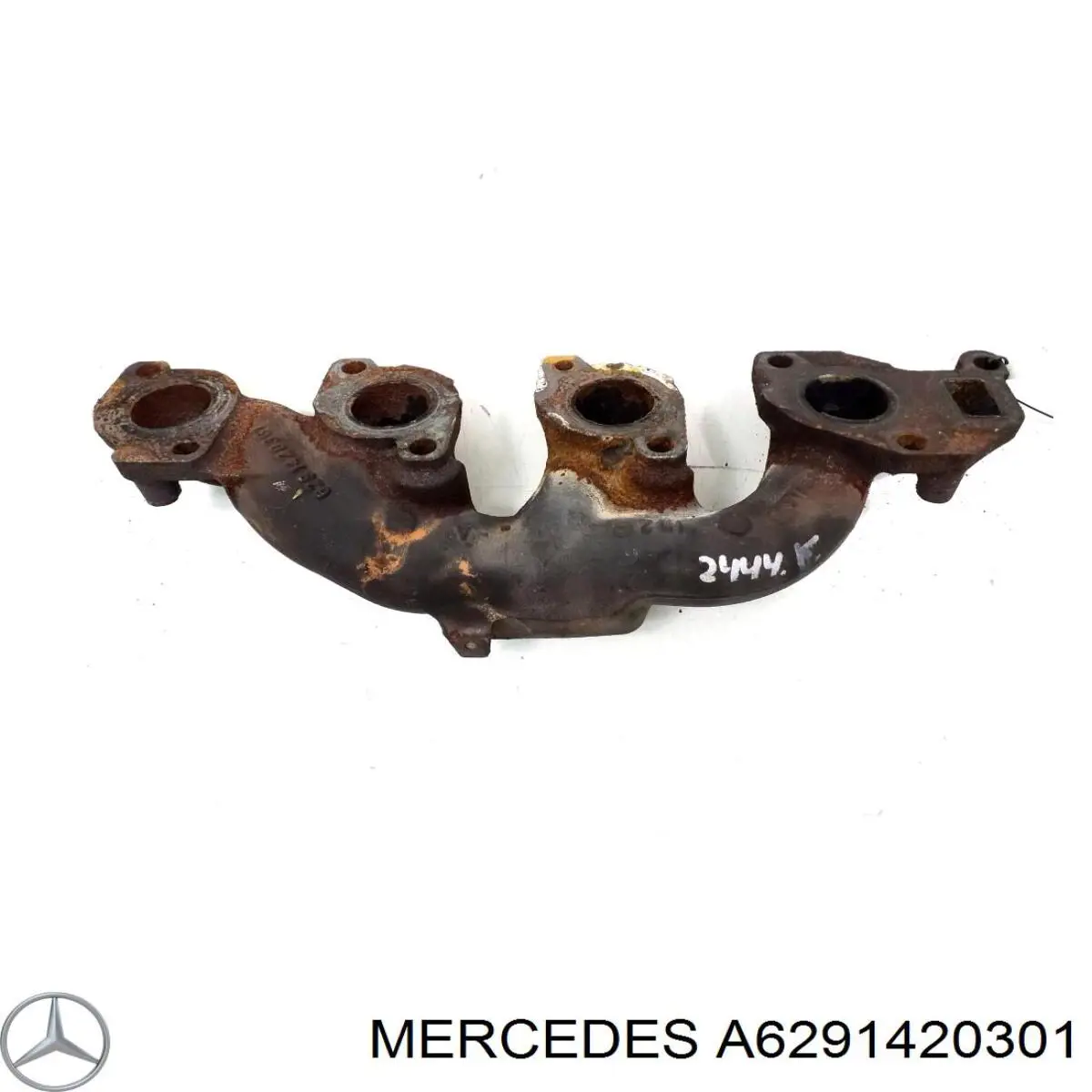 A6291420301 Mercedes Tubo coletor de escape esquerdo
