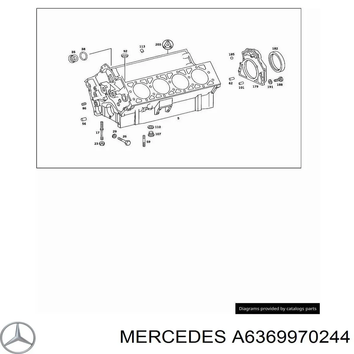 Compre A6369970244 Mercedes 