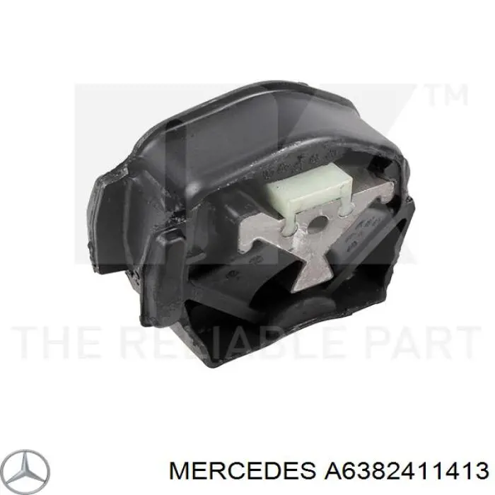 Coxim (suporte) traseiro de motor Mercedes A6382411413 preço, a partir de 53,33 USD