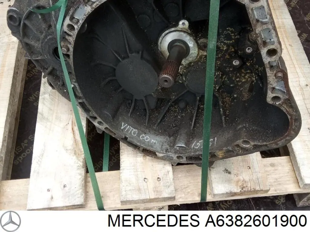 Caixa de Mudança montada (caixa mecânica de velocidades) Mercedes A6382601900 preço, a partir de 337,11 USD