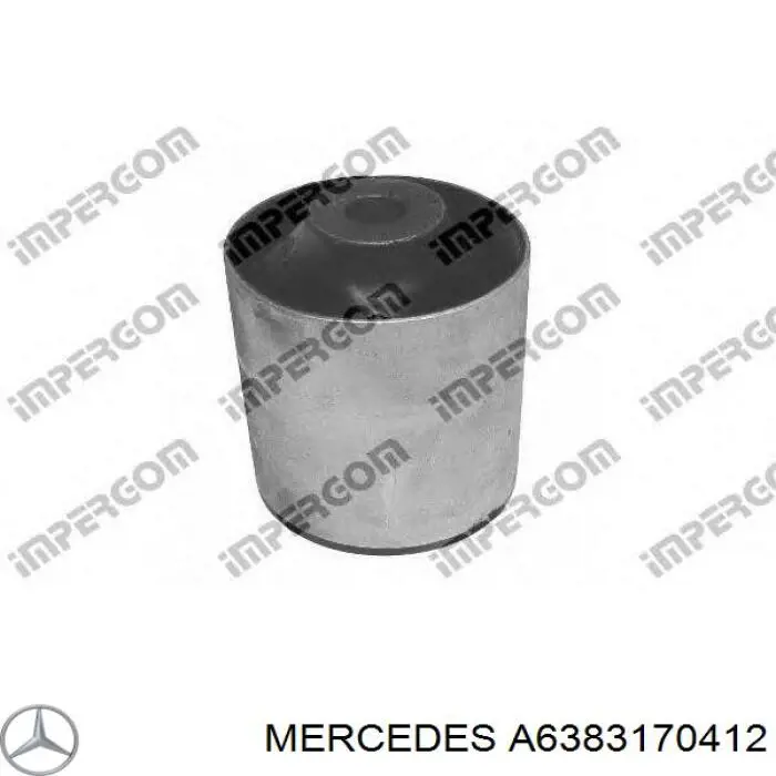 Bloco silencioso de viga traseira (de plataforma veicular) Mercedes A6383170412 preço, a partir de 53,87 USD